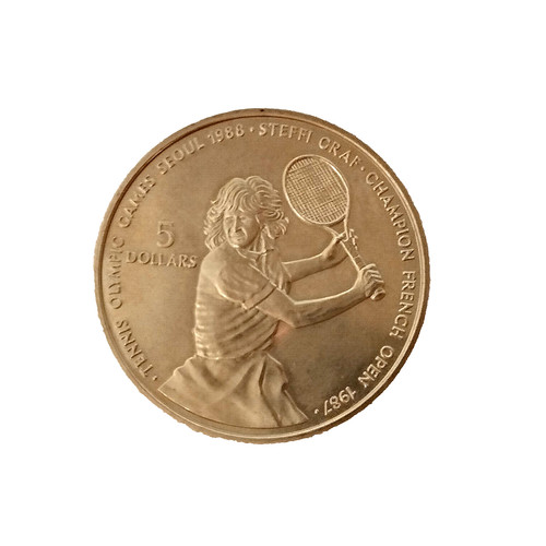Steffi graf dollar niue - steffi,
