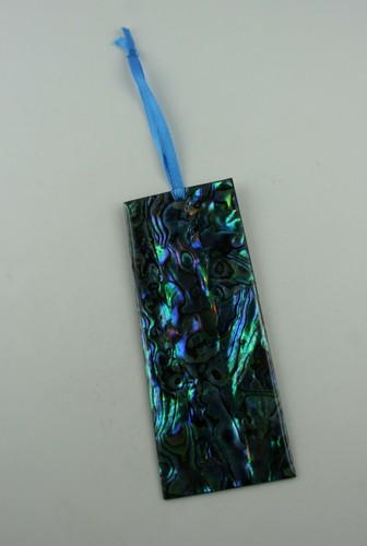 Paua muschel lesezeichen aus - muschel,