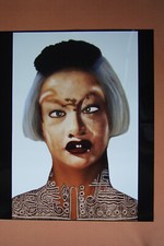 ORLAN, self-hybridation No. 18, 1997, großes Cibachrome, verso sig.+num.