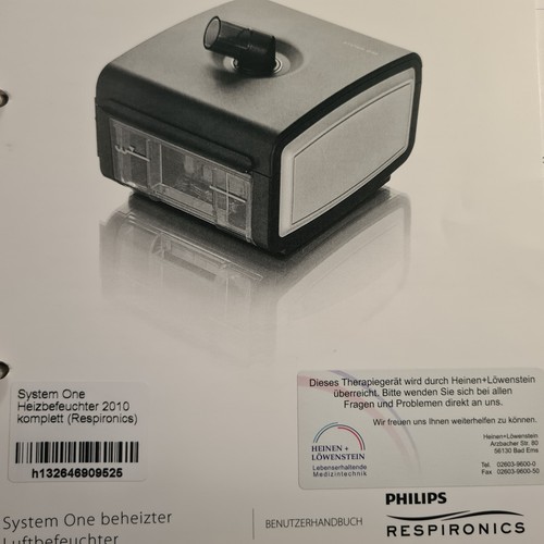 Philips respironics system one - system,
