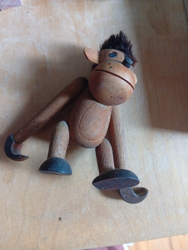 Vintage mid century wooden - mid-century,
