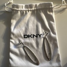 Lange Ohrringe DKNY Steel