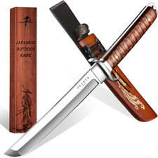 Outdoor Tanto Messer D2 Stahl