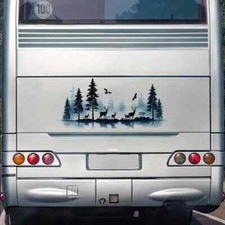 Berge wald mit hirsch - berge,