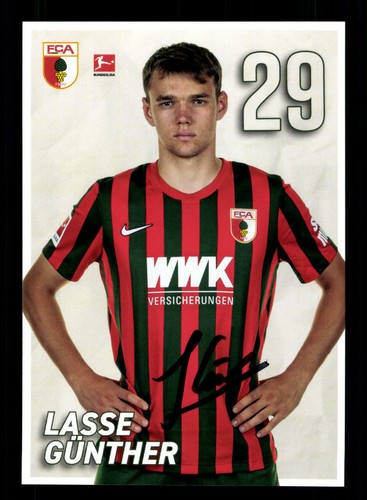 Lasse günther autogrammkarte - lasse,