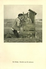 Die Beichte Kunstdruck 1930