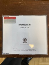 Rammstein Links 2 3 4 PROMO SINGLE, EXTREM RAR
