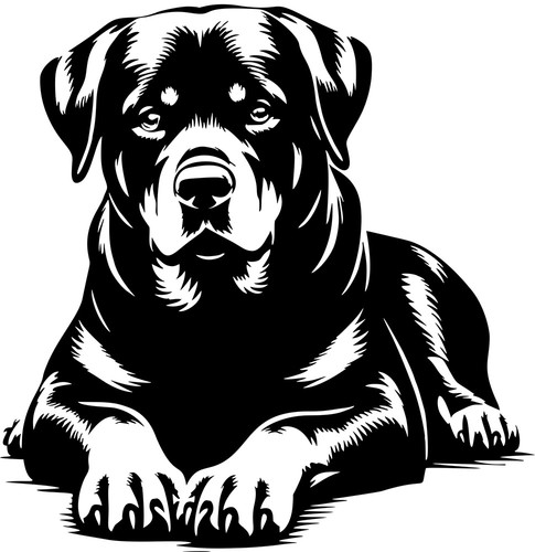 Rottweiler aufkleber - aufkleber,
