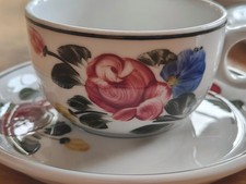 6 Kaffeetassen Lilien