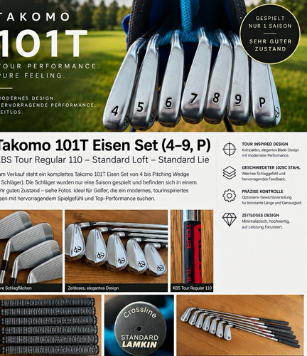 Takomo 101t eisen set pw - takomo, 4-pw
