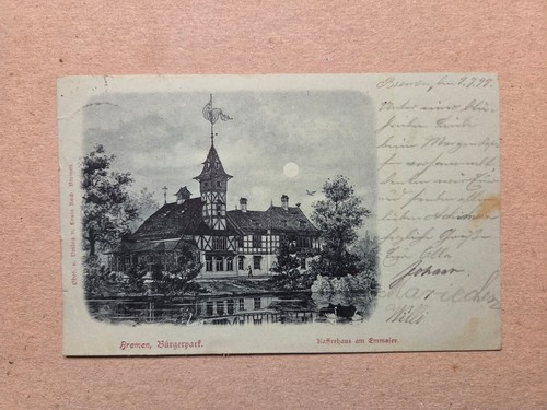 Ansichtskarte postkarte bremen - ansichtskarte,