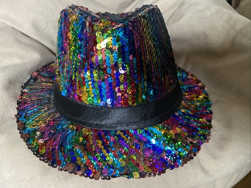 Hut fedora mit pailletten für - mit,
