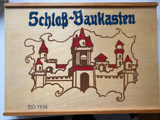 Schloß-Baukasten Holz