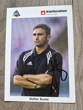 Stefan Kuntz orig. Autogramm Karlsruher SC 00/01 01/02 handsign. Autogrammkarte
