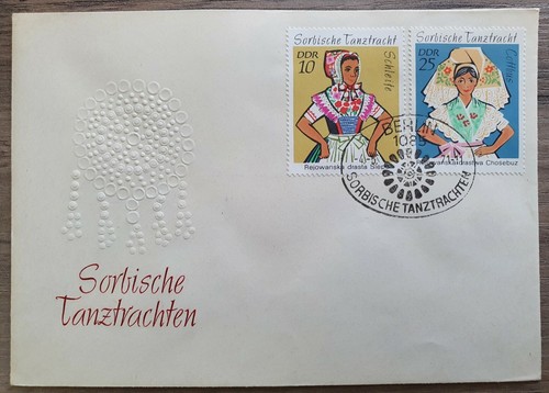 Ersttagsbrief sorbische - ersttagsbrief,,