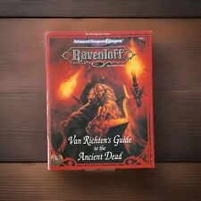 AD&D Ravenloft - Van Richten's Guide to the Ancient Dead.  TSR, in Dt eher rar