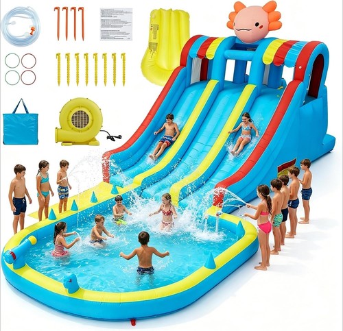 Hüpfburg xxl wasserrutsche - xxl,