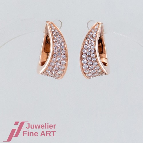 Ohrringe brillant creolen mit - ohrringe-brillant-creolen,