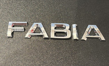 Skoda Fabia Boot Lid Badge