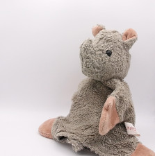 Kallisto Handpuppe Nashorn grau ca 20 cm Bio Stofftier Made in Germany