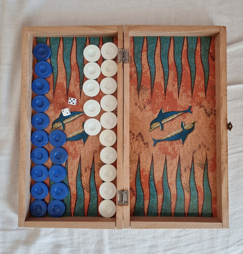 Manopoulos holz backgammon - manopoulos,