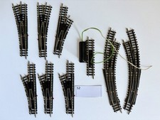 9x Minitrix Spur N Weichen