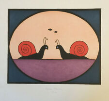 Farbdruck von Barbara Oldenburg Ohne Nummerierung handsigniert