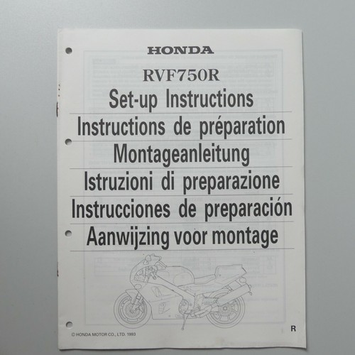 Honda rvf 750 - rvf, r