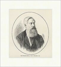 Karl Wilhelm Hübner, gest. am 5. December Deutscher Maler Holzstich E 19270