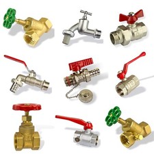 Kugelhahn 1/2 bis 2 Zoll Absperrhahn Schrägsitzventil Absperrventil Wasserhahn