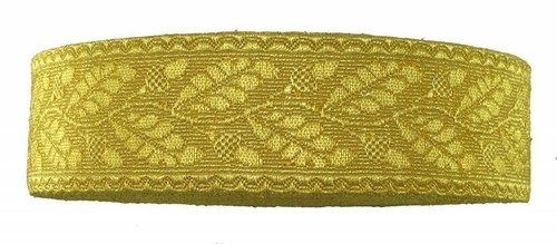41mm litze tresse goldfarbig - 41mm,