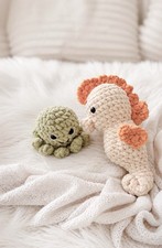 Amigurumi Seepferdchen und