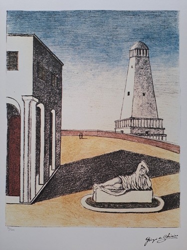 Giorgio chirico signiert - chirico,