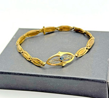 Jugendstil Armband  vergoldet