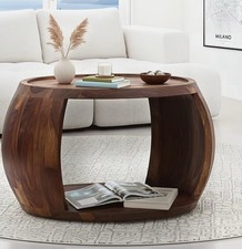 Designer Couchtisch Sheesham