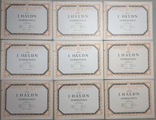 Noten: Symphonien Nr. 1-5