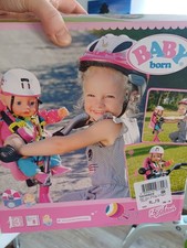 Baby Born Kinderfahrradsitz mit Klettbefestigung