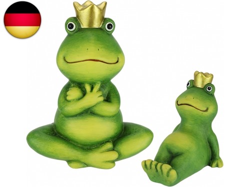 Deko garten figur froschkönig - deko,