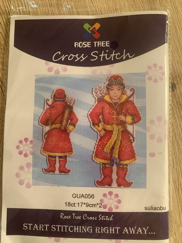 Rose tree kreuzstich - rose,
