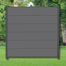 WPC Zaun XL Jumbo Komplettset