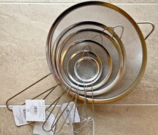 Passiersieb Sieb Seiher EDELSTAHL 7cm - 26cm Ø Filter Salatsieb Abtropfsieb