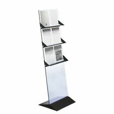 WOGG 15 Tafelregal Design: R.Wassmann Glas schwarz 3 Tablare NP ca. 1.300.-