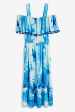 Kleid mit Trägern und