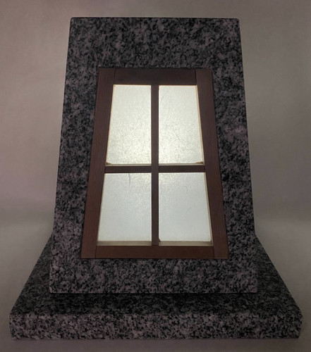 Andon trapez stil granit - trapez,
