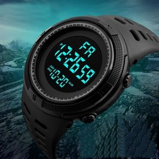 Herren Sportuhr LED Digitaluhr