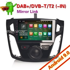 9"DAB+Autoradio Android 9.0 für Ford Focus GPS Bluetooth WIFI 4G DVB-T2 8-Kern