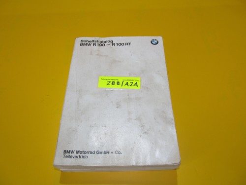 Bmw r100 behelfskatalog - rt,