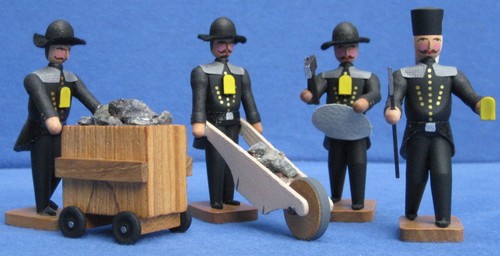 Bergmann förderleute mit - 4x,