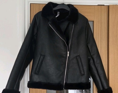 Mädchenjacke schwarz