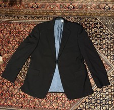 Hugo Boss Jackett Sakko Schwarz Nadelstreifen Größe 58